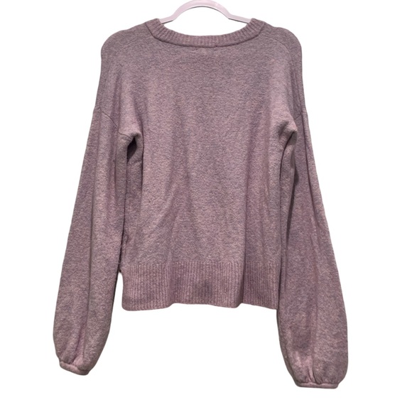Madewell Lilac Payton Pullover Sweater in Coziest Yarn - Picture 5 of 9